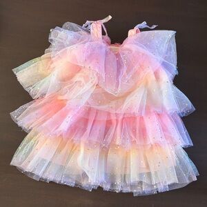 Sparkling Pastel Tulle Dress